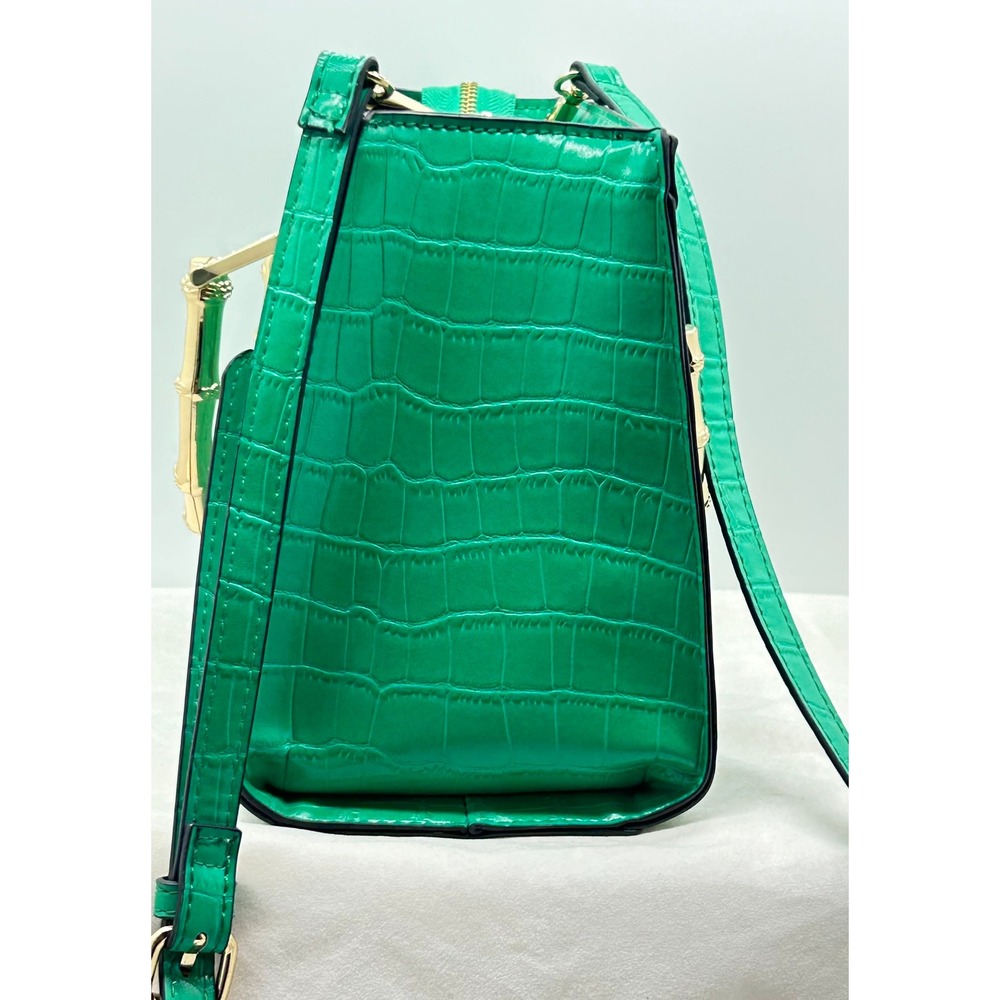 Aldo Chic Crocodile Embossed Top Handle Handbag Crossbody Strap - Picture 9 of 16